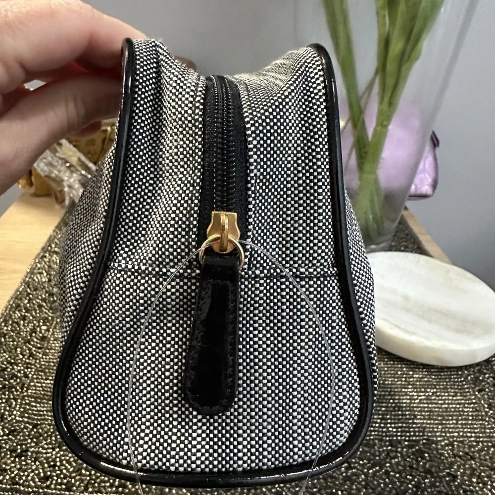 New Dior 4 piece bundle Vintage Tweed Parfums Beaute cosmetic case - Picture 10 of 14